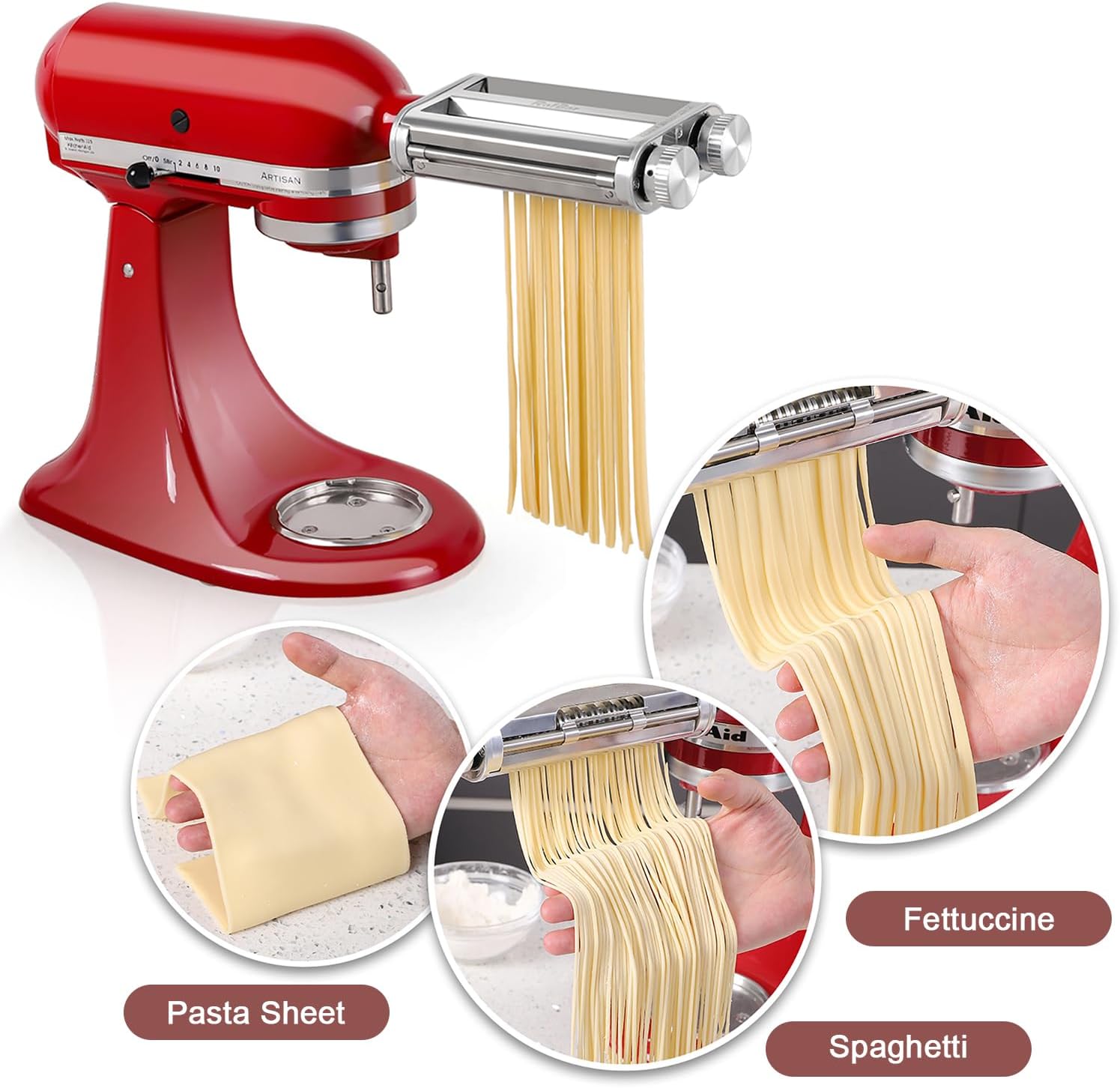 KitchenAid Mixer 3-in-1 Pasta  - Kitchenaid Mixer Hand Mixer review and price