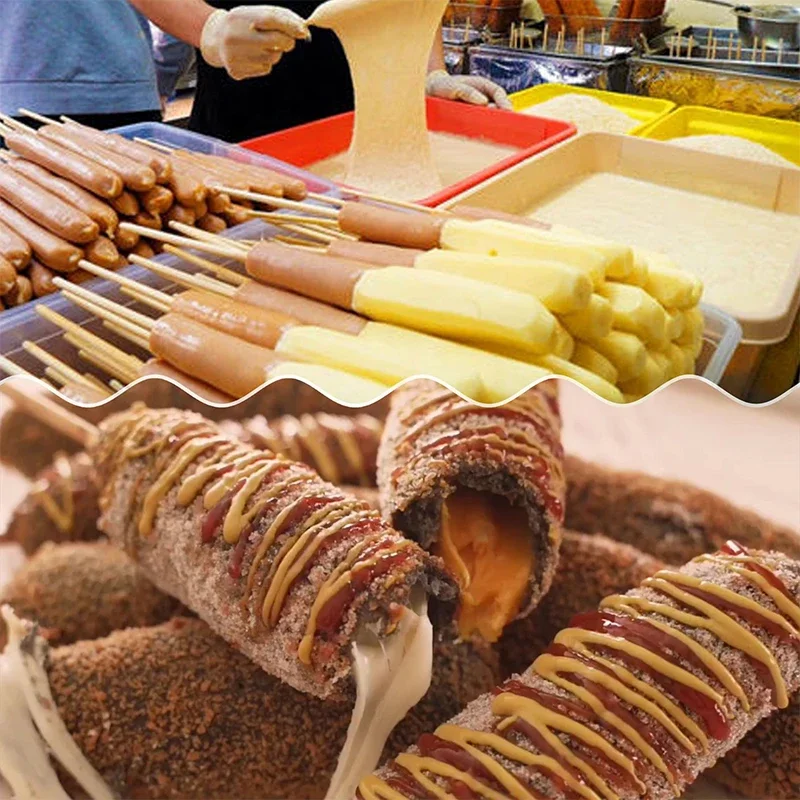 &12L Large Capacity Commercial - Corn Dog Stick review and price