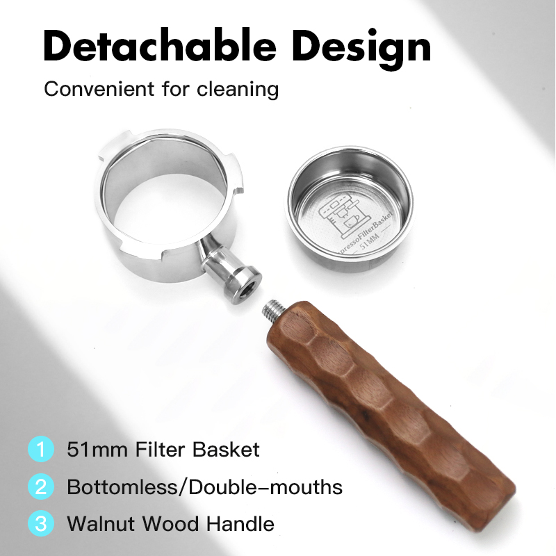 51mm Coffee Bottomless Portafi - Delonghi Espresso Magnifica review and price