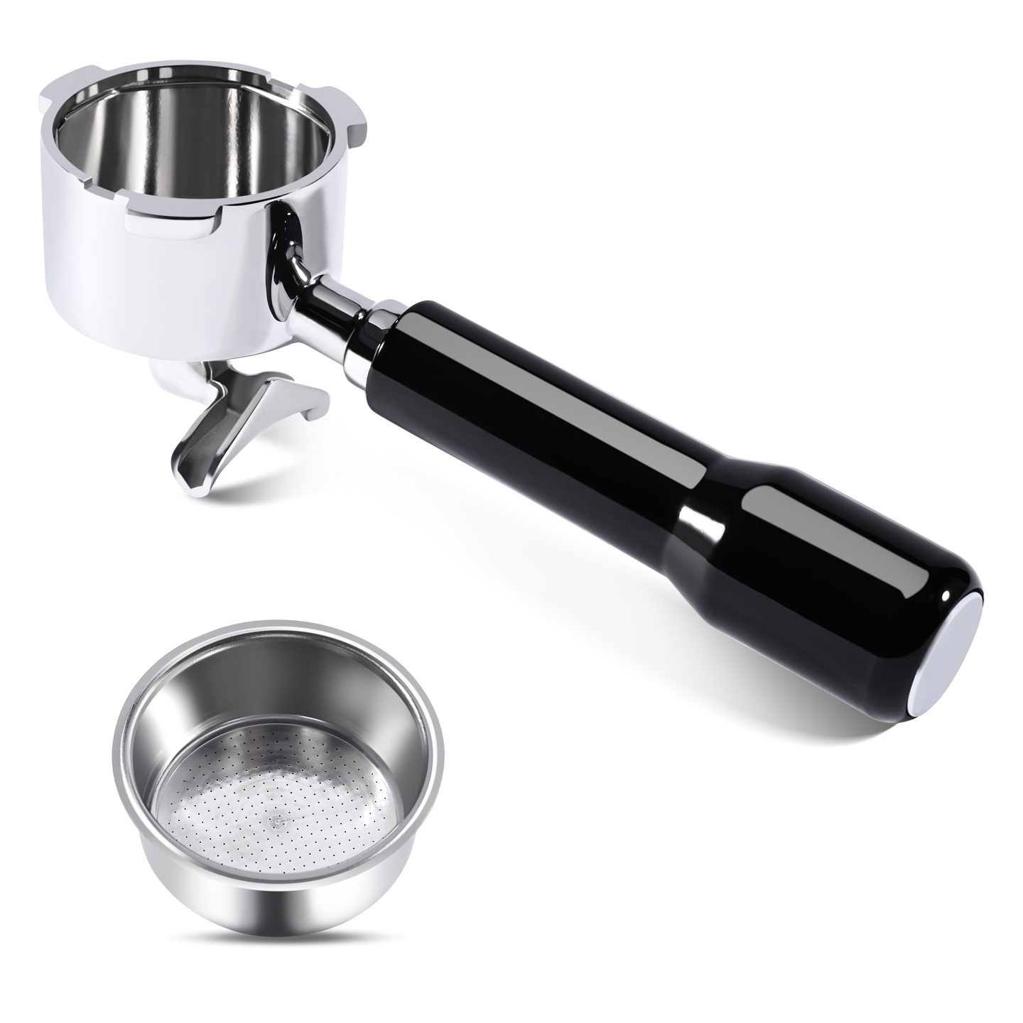 Double Spout 51mm Coffee Porta - Delonghi Espresso Magnifica review and price