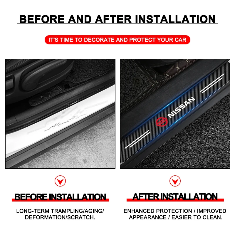 Car Door Plate Carbon Fiber Th - Crepe Pan Carbon review and price